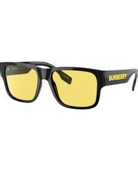 burberry yellow|yellow burberry glasses.